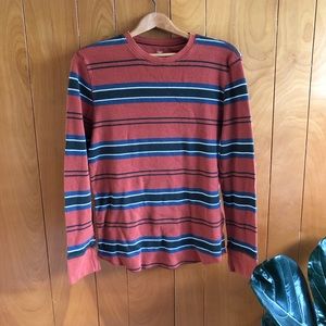 🎄Gap Handsome Striped Warm Crewneck Hipster Shirt